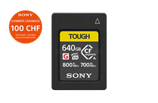 Sony CEAG640T Tough CFexpress Typ A 640GB VGP400